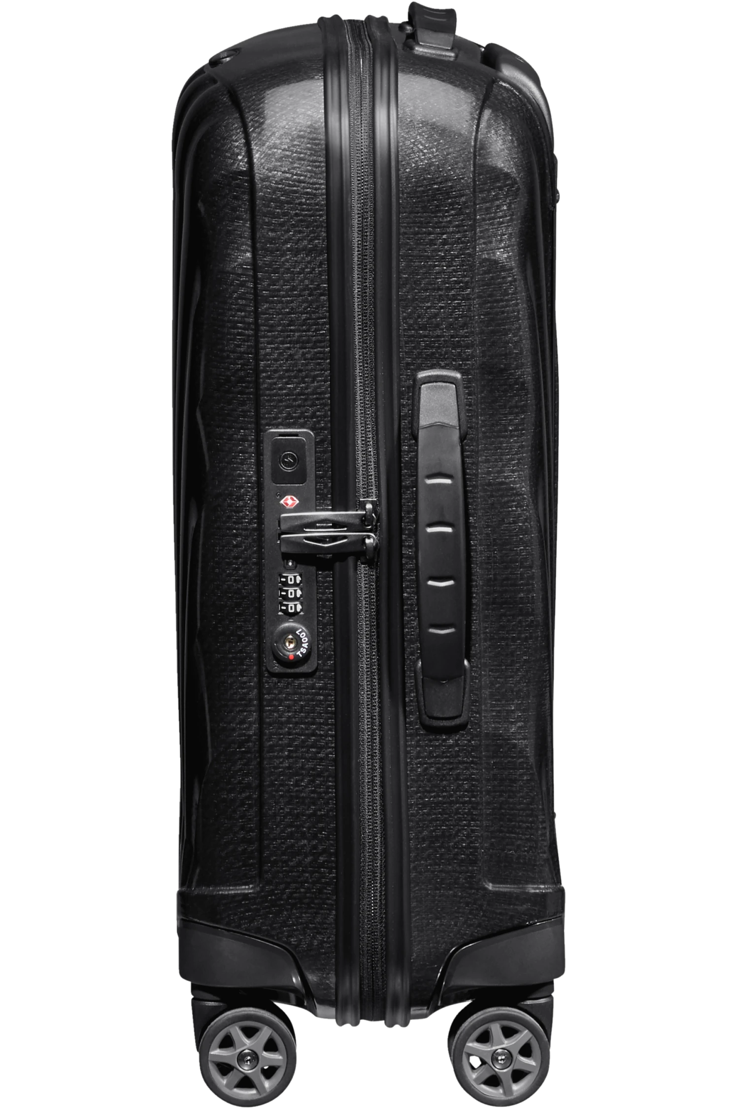 Samsonite C-Lite Valise à 4 Roues 55cm - Noir – Image 3