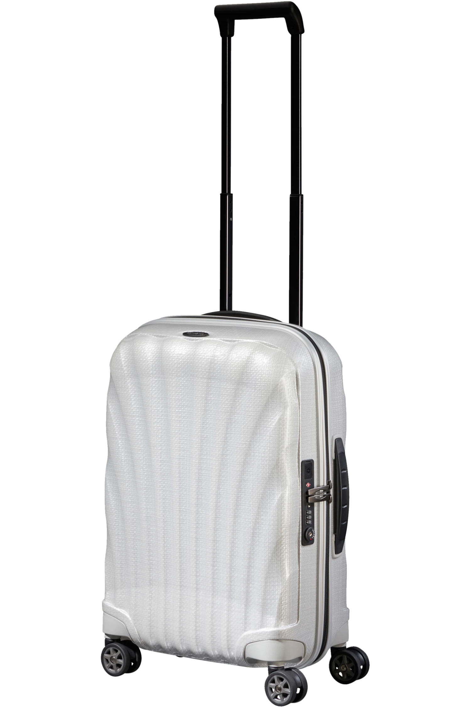 Samsonite C-Lite Valise à 4 Roues 55cm - Blanc Cassé – Image 5