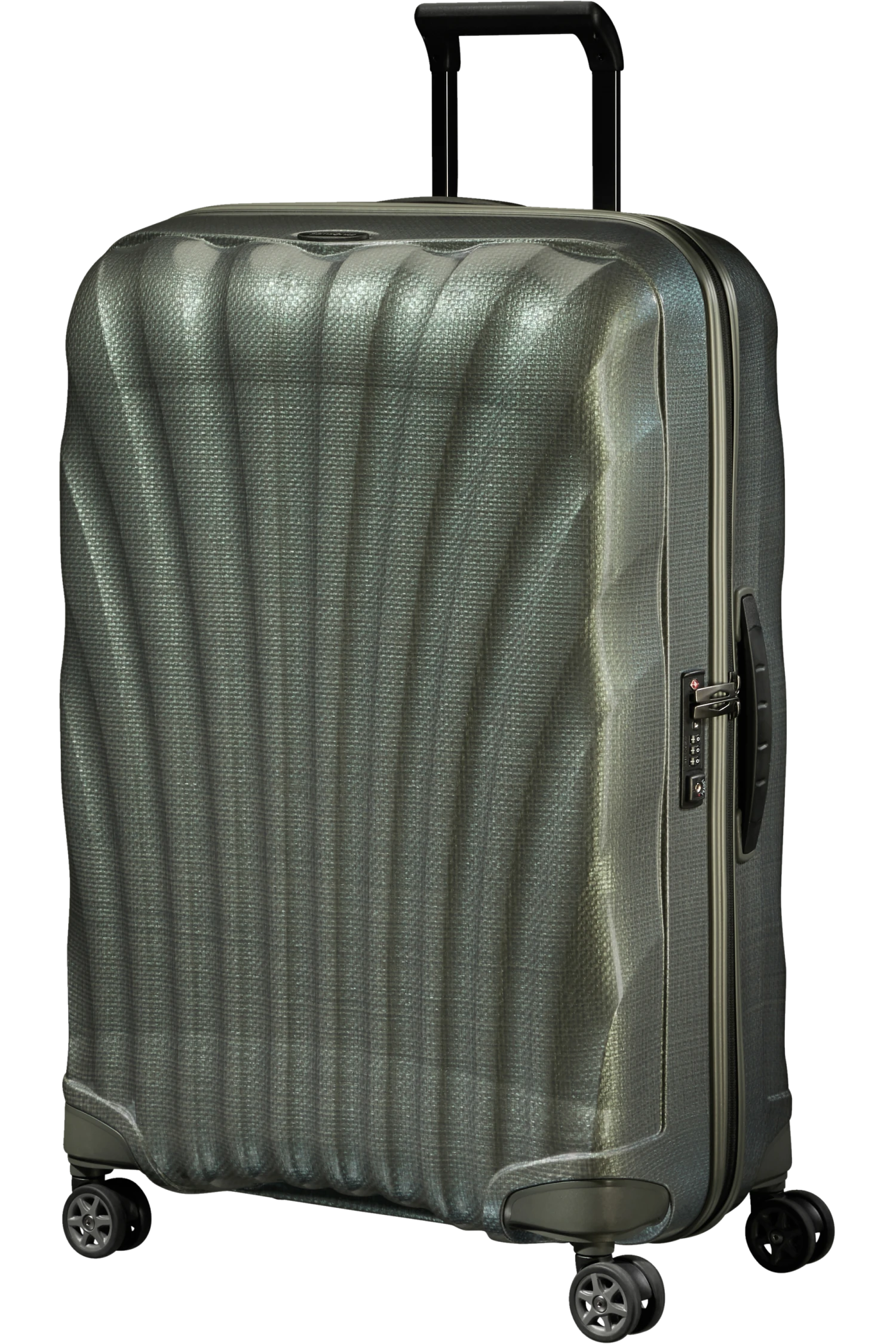 Samsonite C-Lite Valise à 4 Roues 75cm - Vert Métal