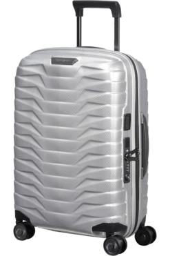 Samsonite Proxis Valise à 4 Roues Extensible 55cm - Argent