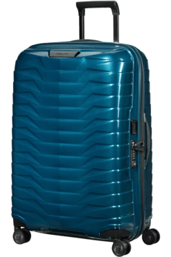 Samsonite Proxis Valise à 4 Roues 69cm - Bleu Pétrole