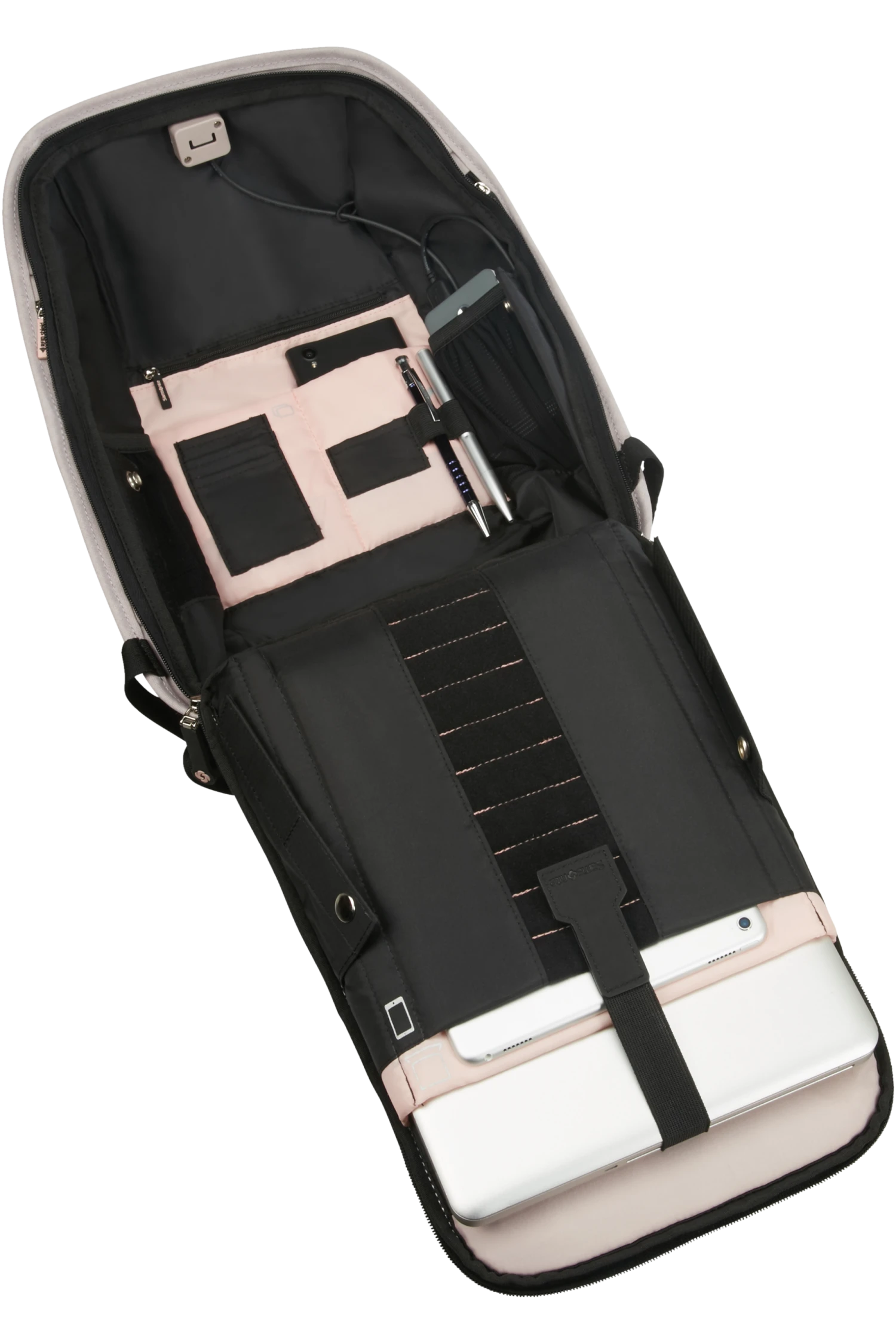 Samsonite Securipak Sac à Dos Pour Ordinateur 14.1" - Stone Grey – Image 4