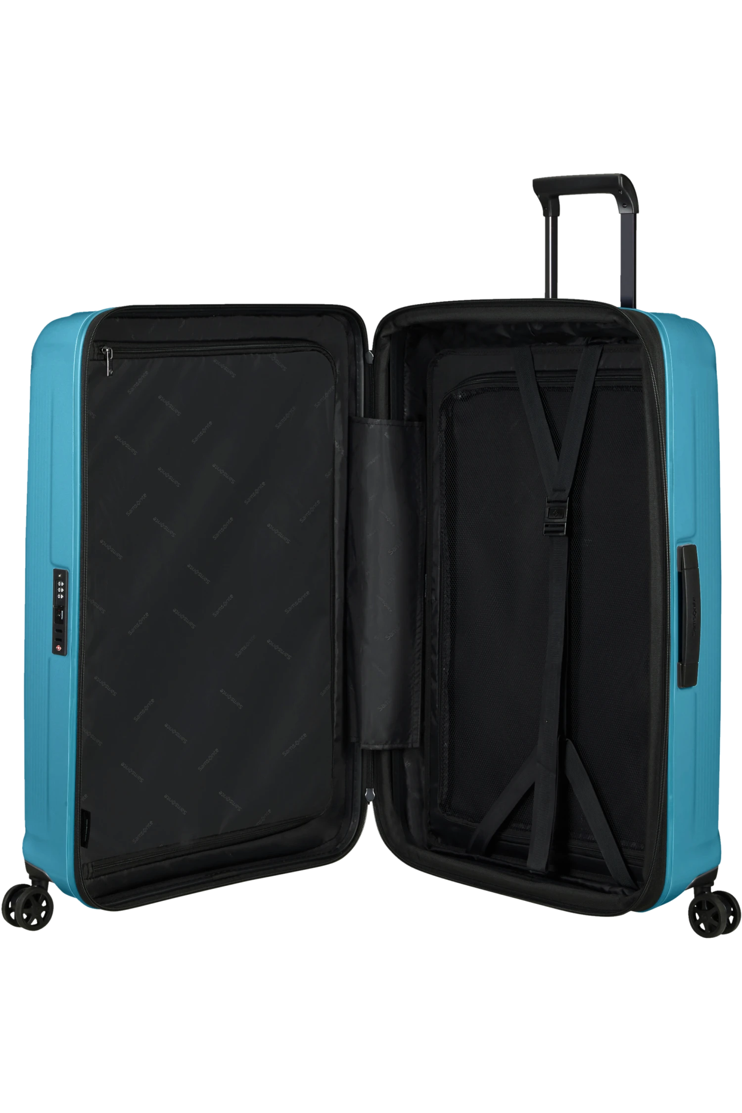 Samsonite Nuon Valise à 4 Roues Extensible 69cm - Metallic Ocean Blue – Image 2