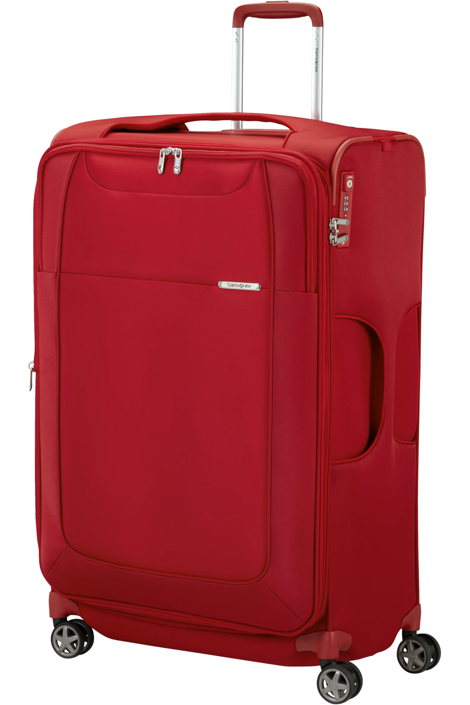 Samsonite D'lite Valise à 4 Roues Extensible 78cm - Rouge Piment