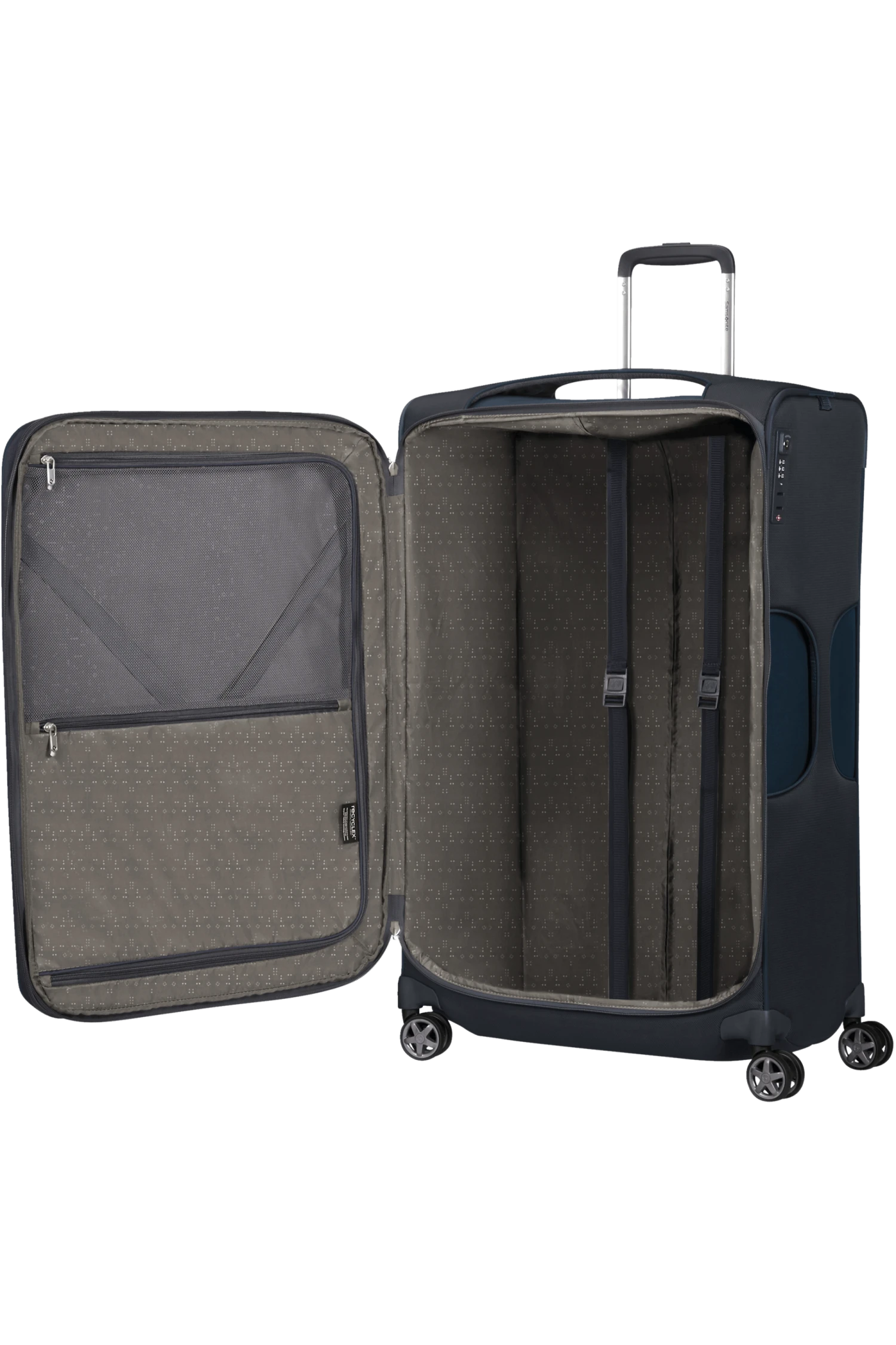 Samsonite D'lite Valise à 4 Roues Extensible 78cm - Bleu Nuit – Image 2