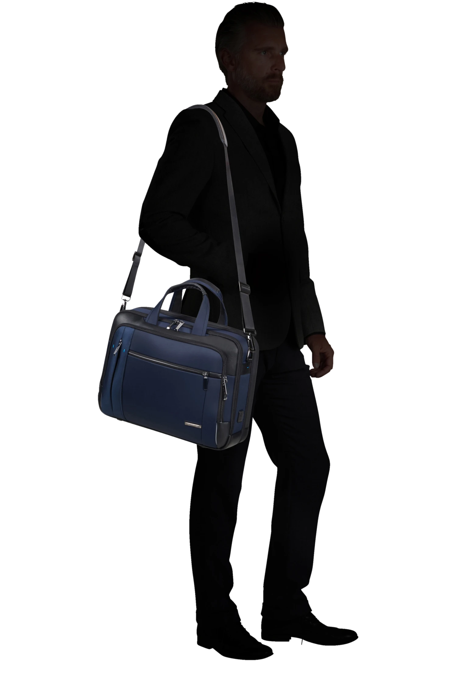 Samsonite Spectrolite 3.0 Sacoche Ordinateur 15.6" - Bleu Profond