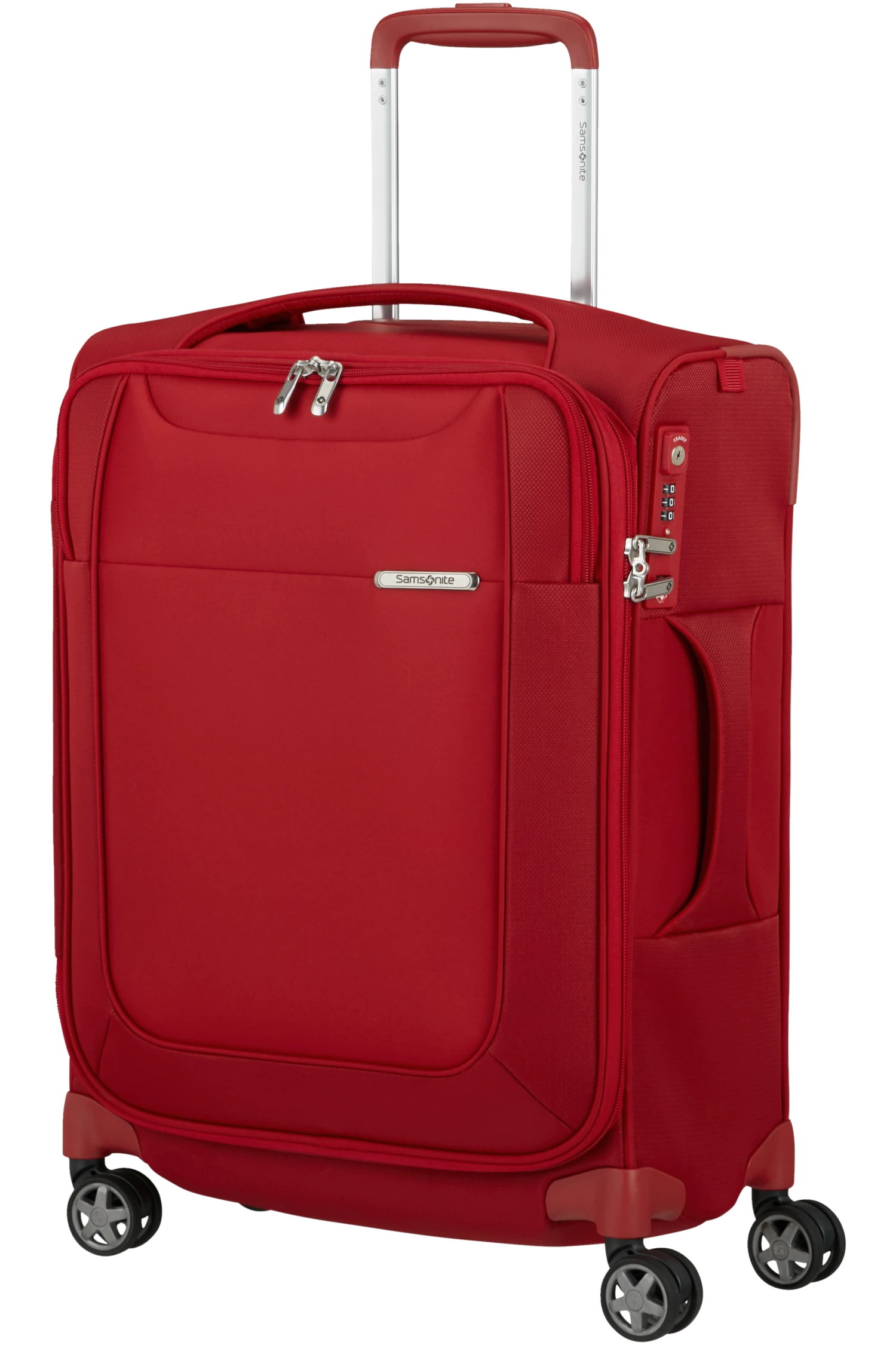 Samsonite D'lite Valise Ă 4 Roues 55cm - Rouge Piment