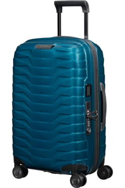 Samsonite Proxis Valise à 4 Roues Extensible 55cm - Bleu Pétrole