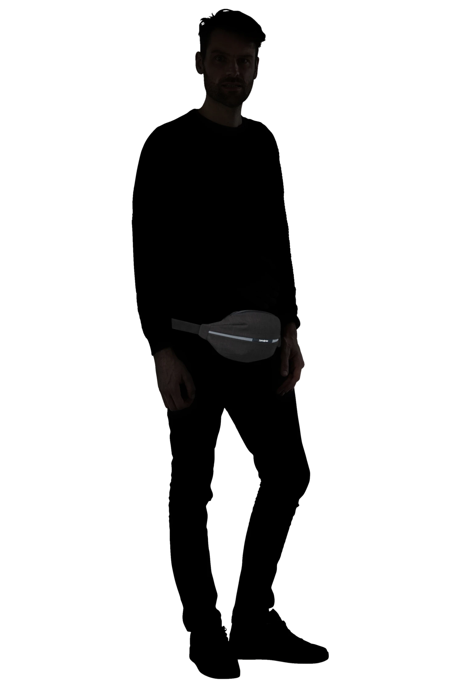 Samsonite Securipak Sac Banane - Black Steel