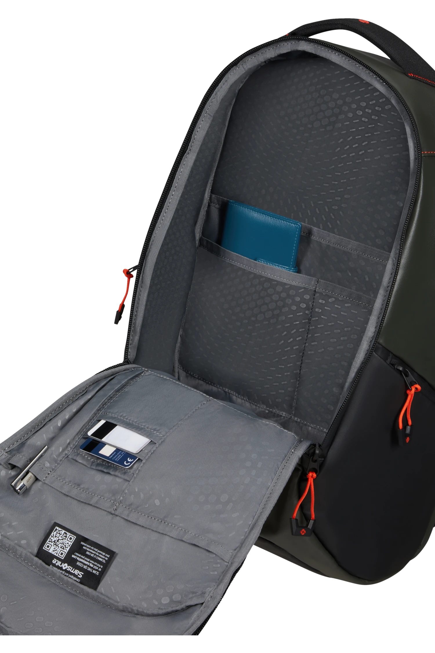 Samsonite Ecodiver Sac à Dos Pour Ordinateur M USB 15.6" - Climbing Ivy – Image 3