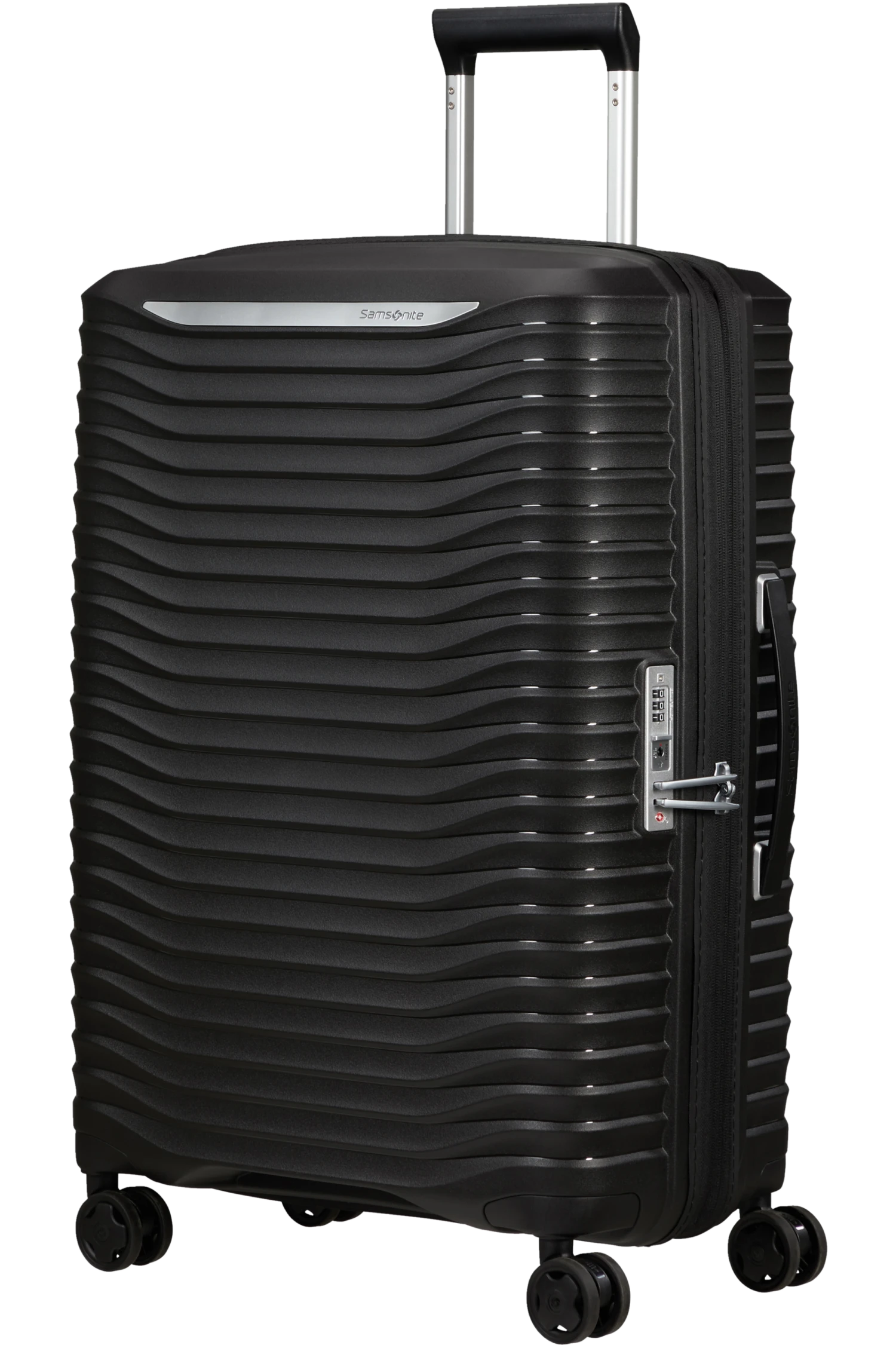 Samsonite Upscape Valise Ă 4 Roues Extensible 68cm - Noir