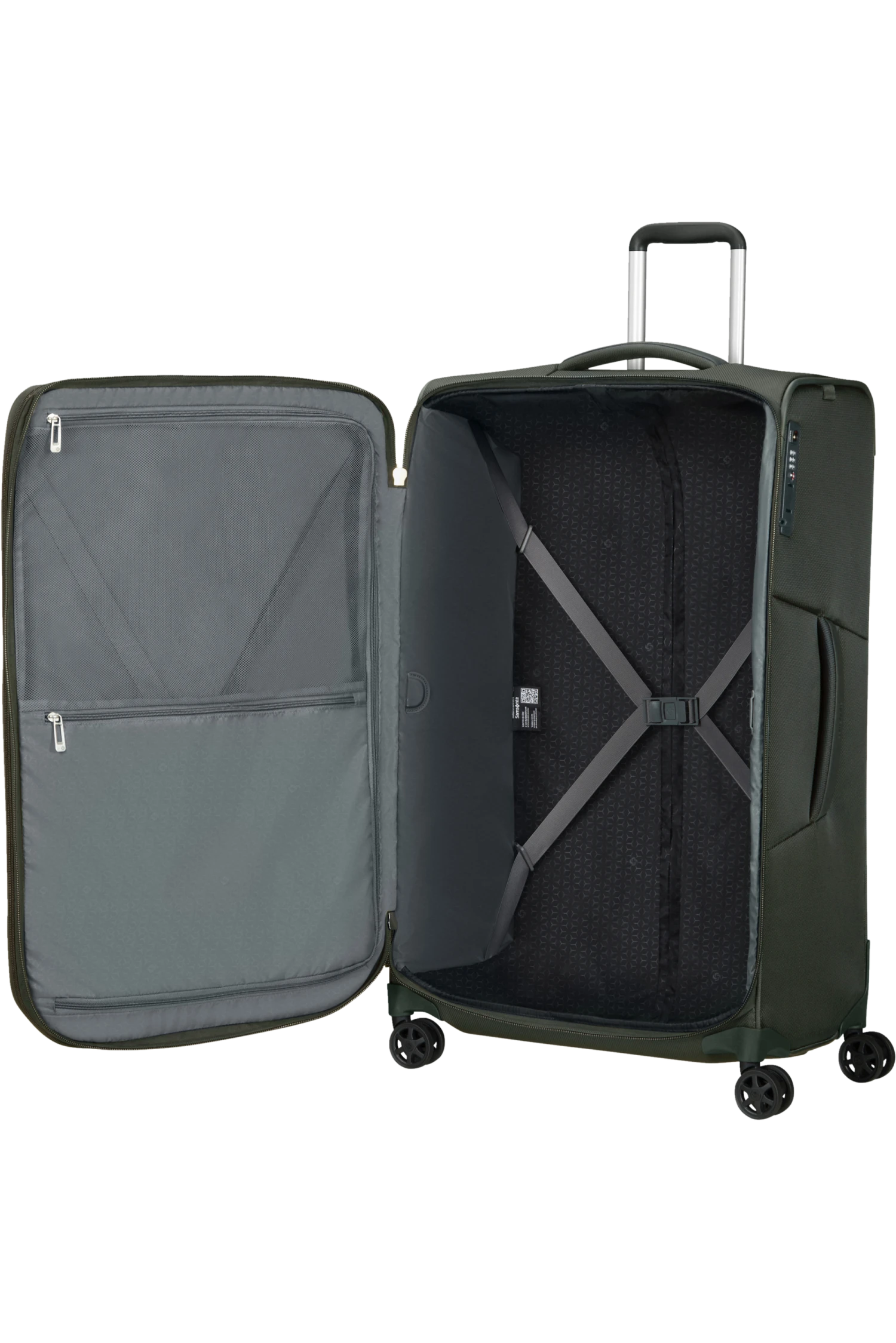 Samsonite Respark Valise 4 Roues Extensible 79cm - Forest Green – Image 2