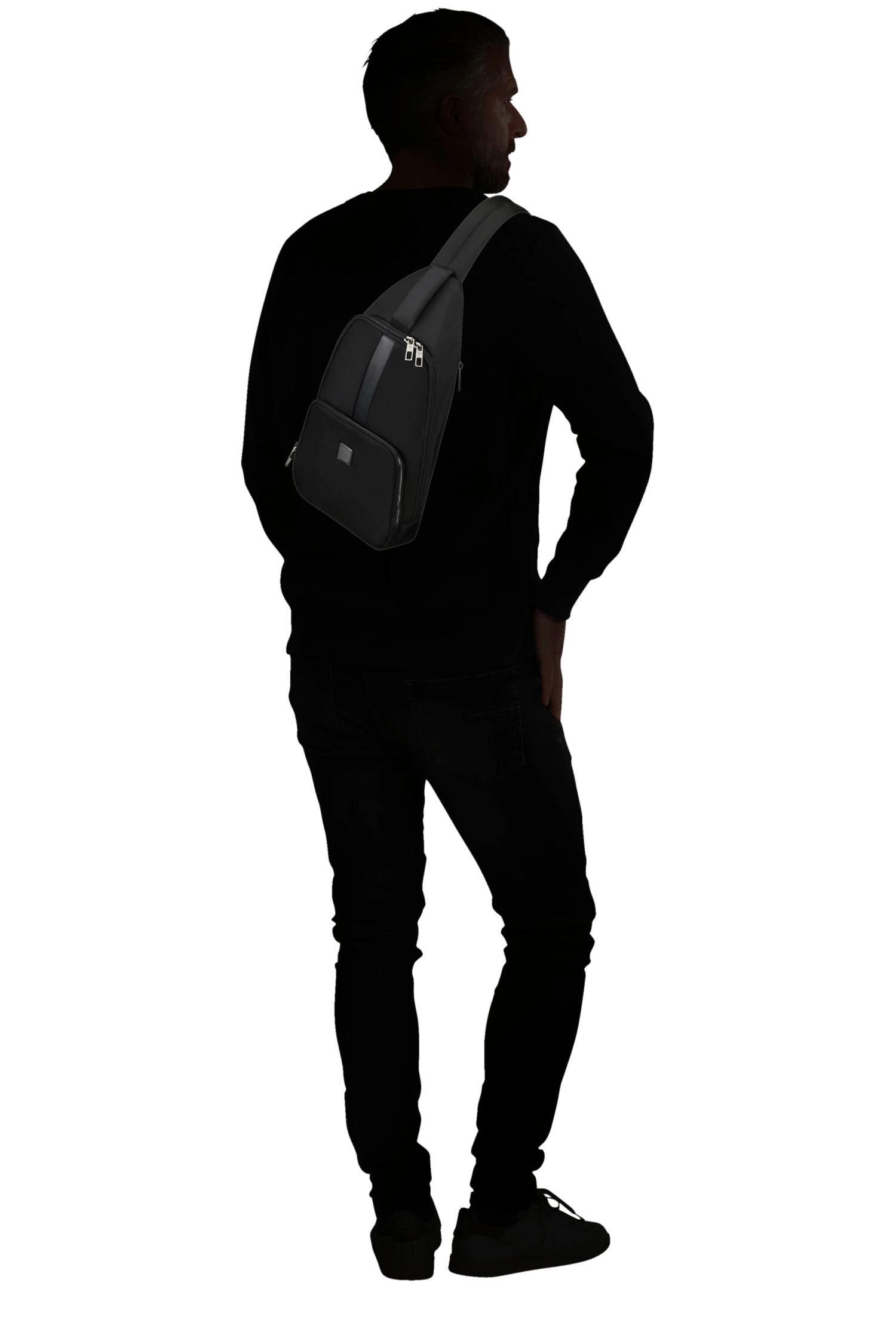 Samsonite Sacksquare Sac Bandoulière - Noir